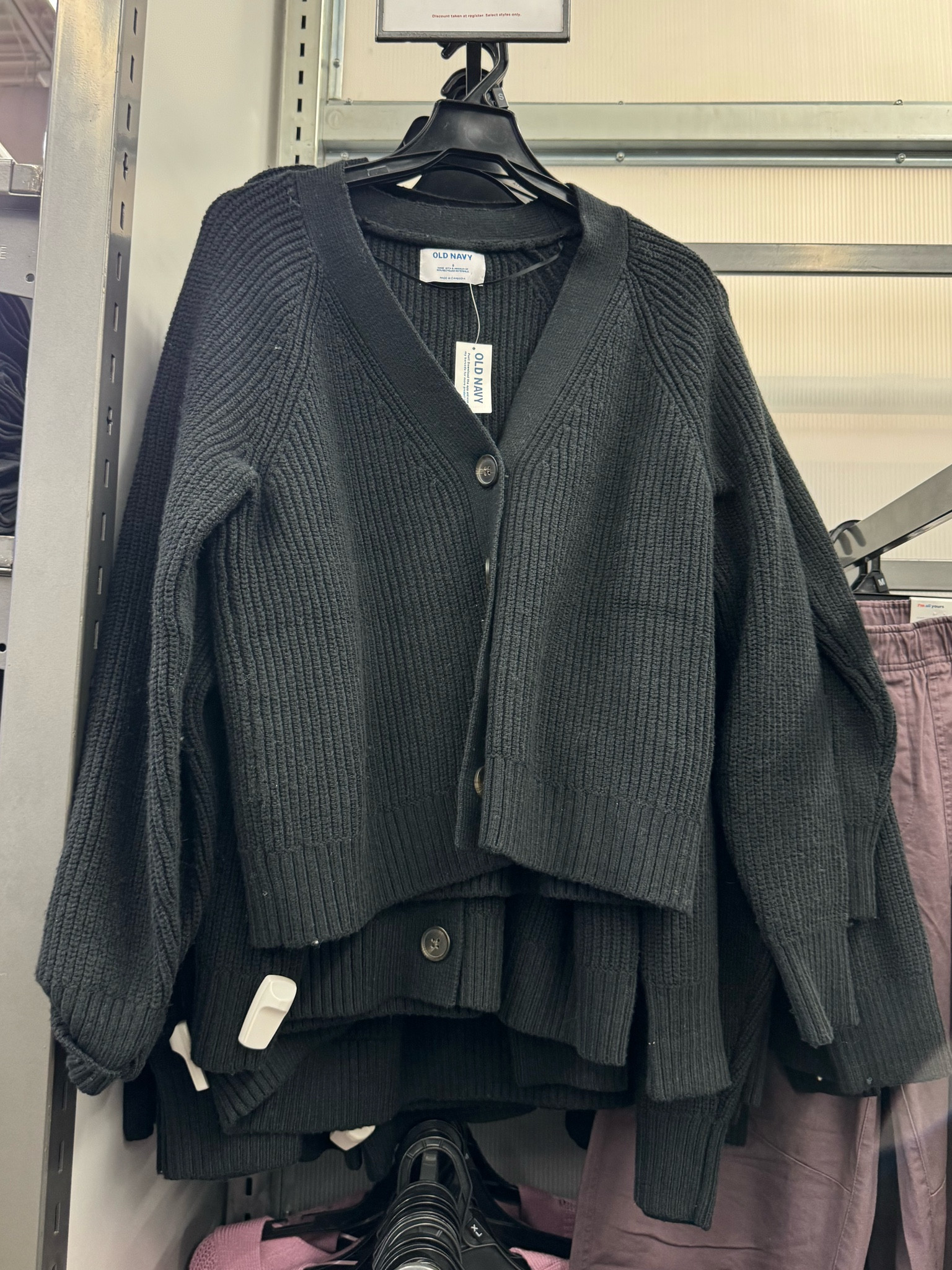 I love love love cardigans, especially thick ones like this one. They’re so good for layering in the colder months! This one’s 50% off today and tomorrow!