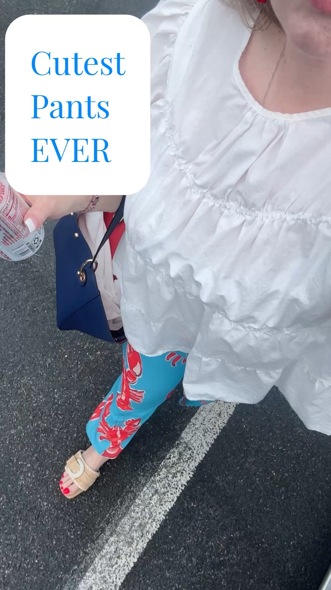 Lobsters, anyone?  Wearing a L in both. 



#LTKootd #LTKOver40 #LTKMidsize