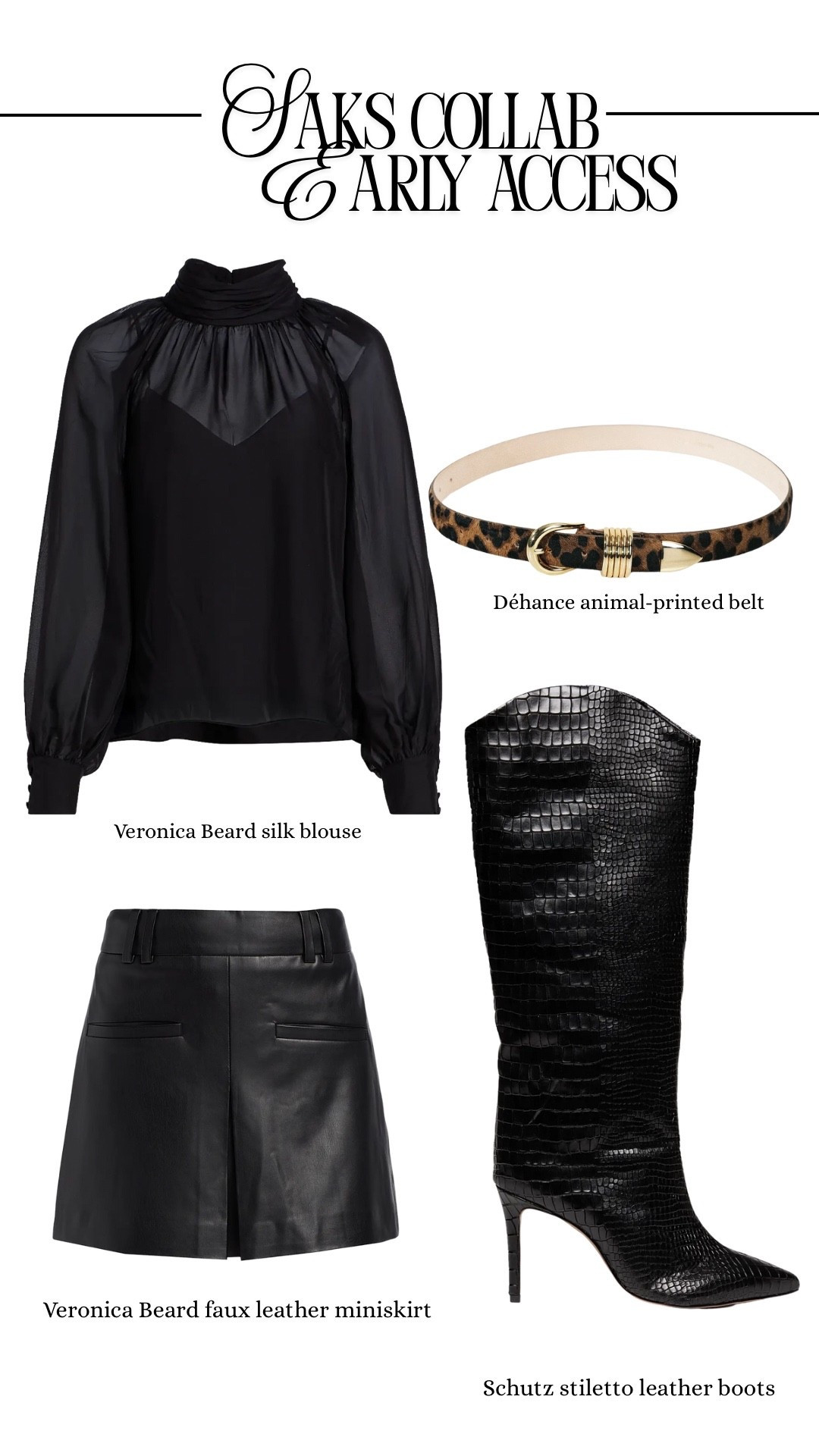 Saks collaboration outfit details! 

#LTKSeasonal #LTKWorkwear #LTKStyleTip