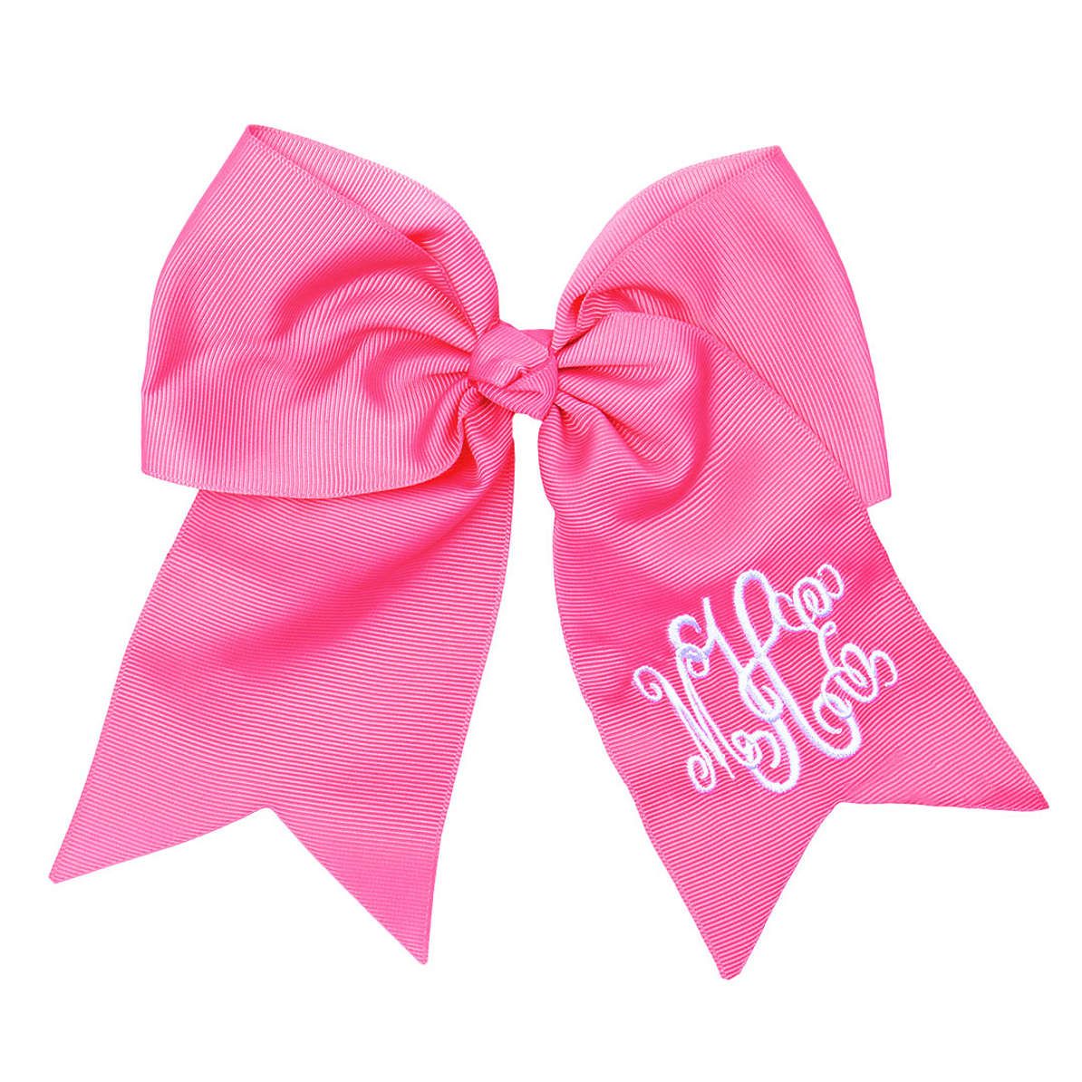 Monogrammed Girl&#39;s Hair Bow | Marleylilly