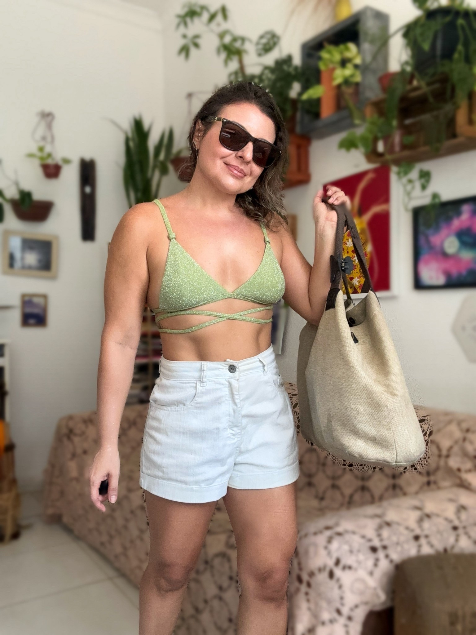 Uma maneira diferente amarrar o biquíni

#LTKbrasil #LTKmodapraia