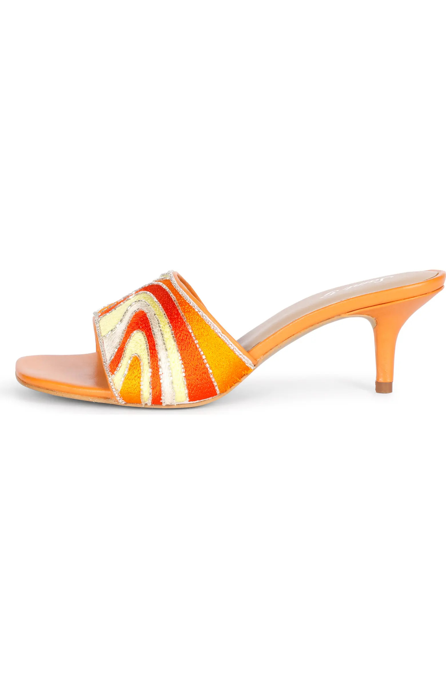 Rina Kitten Heel Slide Sandal (Women) | Nordstrom