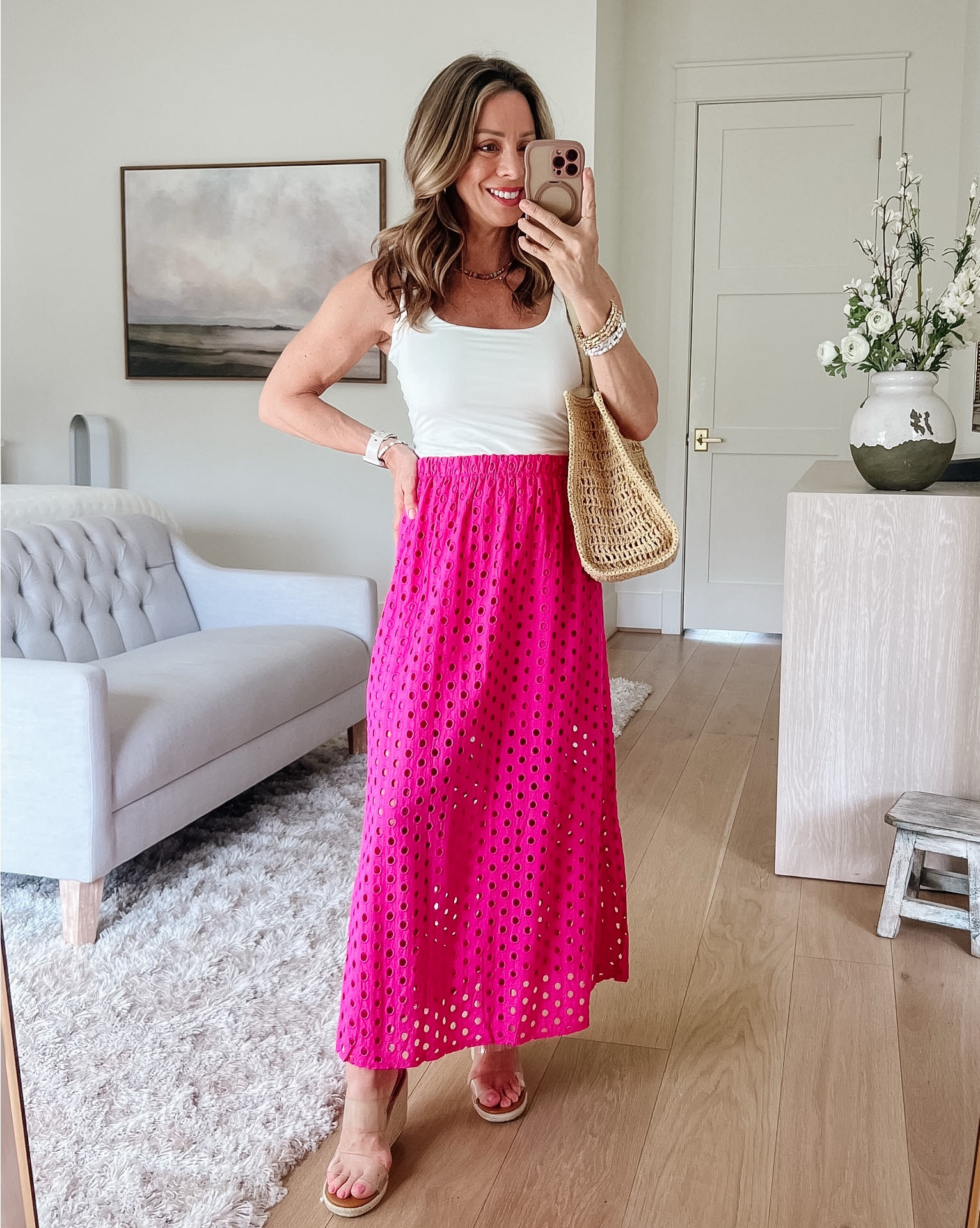 Amazon Spring Fashion Finds 🌸🌷🌻

I'm smitten with this maxi skirt in the vibrant pink! I love the length and bright color with the eyelet detail.


Tank Fit: Small
Skirt Fit: XS

#LTKSeasonal #LTKPetite #LTKWorkwear
