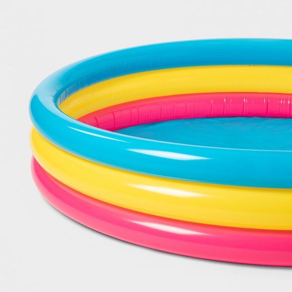 Colorful 3 Ring Pool - Sun Squad™ | Target