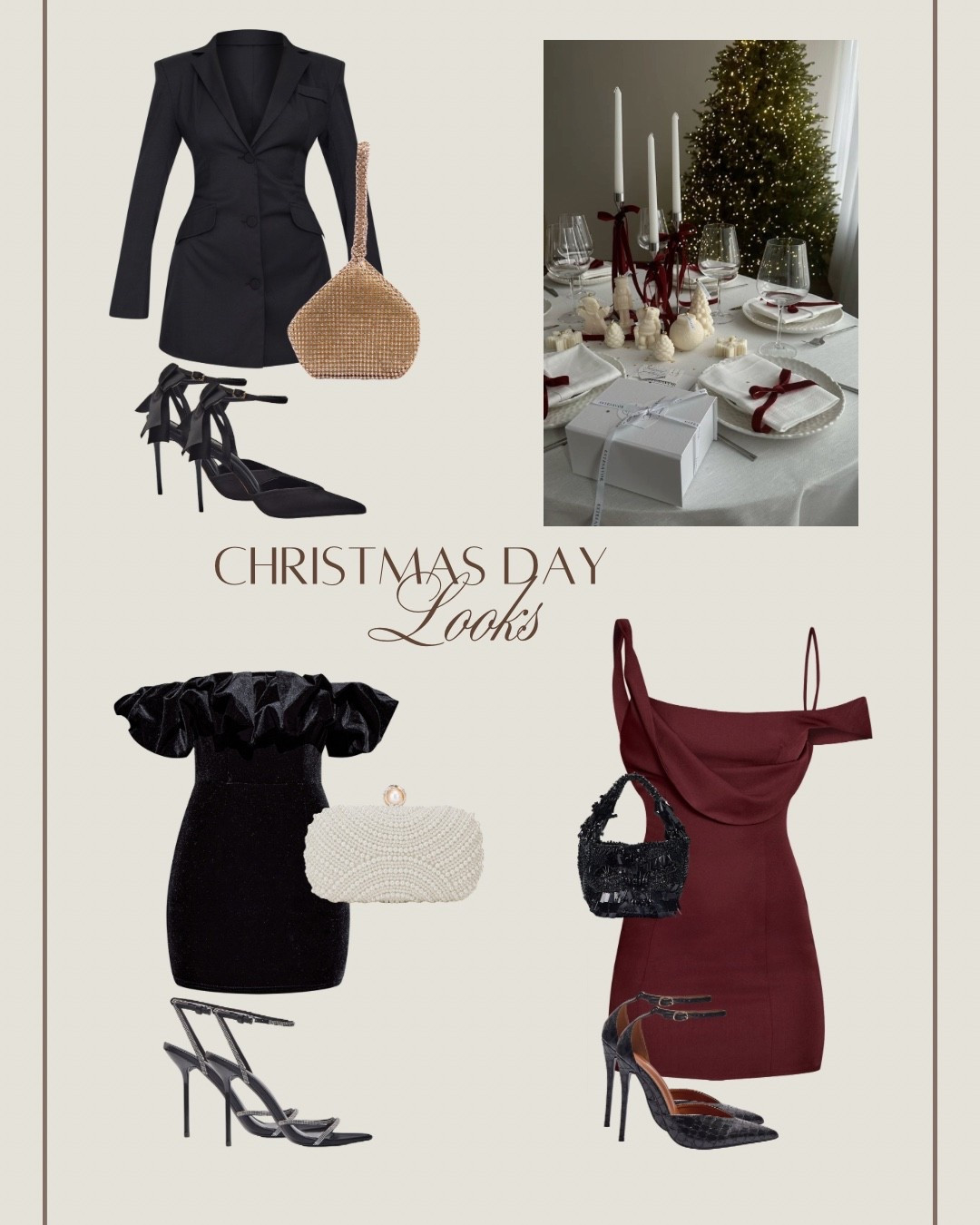 🎁 Christmas Day Outfit Inspo 🎁
From velvet to deep winter reds, here’s everything you need to show up festive and flawless. ✨




#LTKpartywear #LTKshoes #LTKfestive