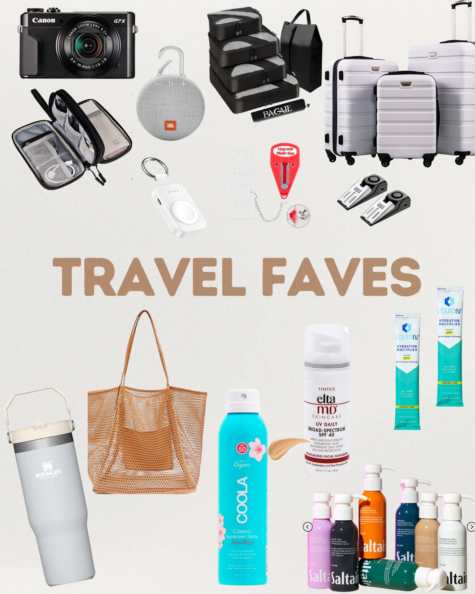 Favorite travel items 🛍️ all found on Amazon 

#LTKtravel #LTKGiftGuide #LTKunder50
