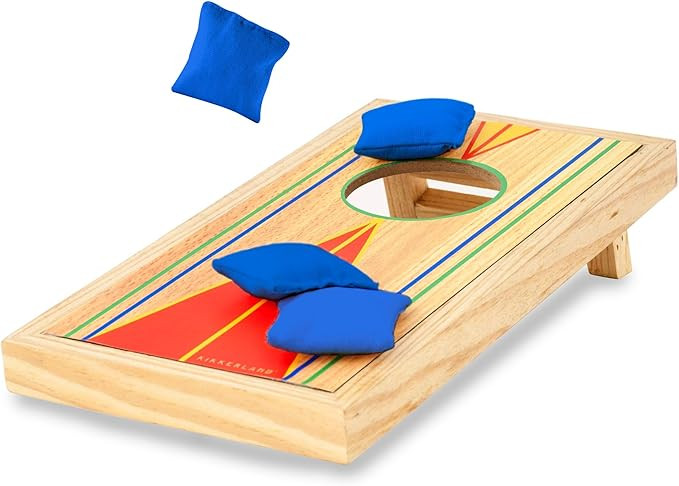 Kikkerland Desktop Cornhold Bean Bag Game | Amazon (US)