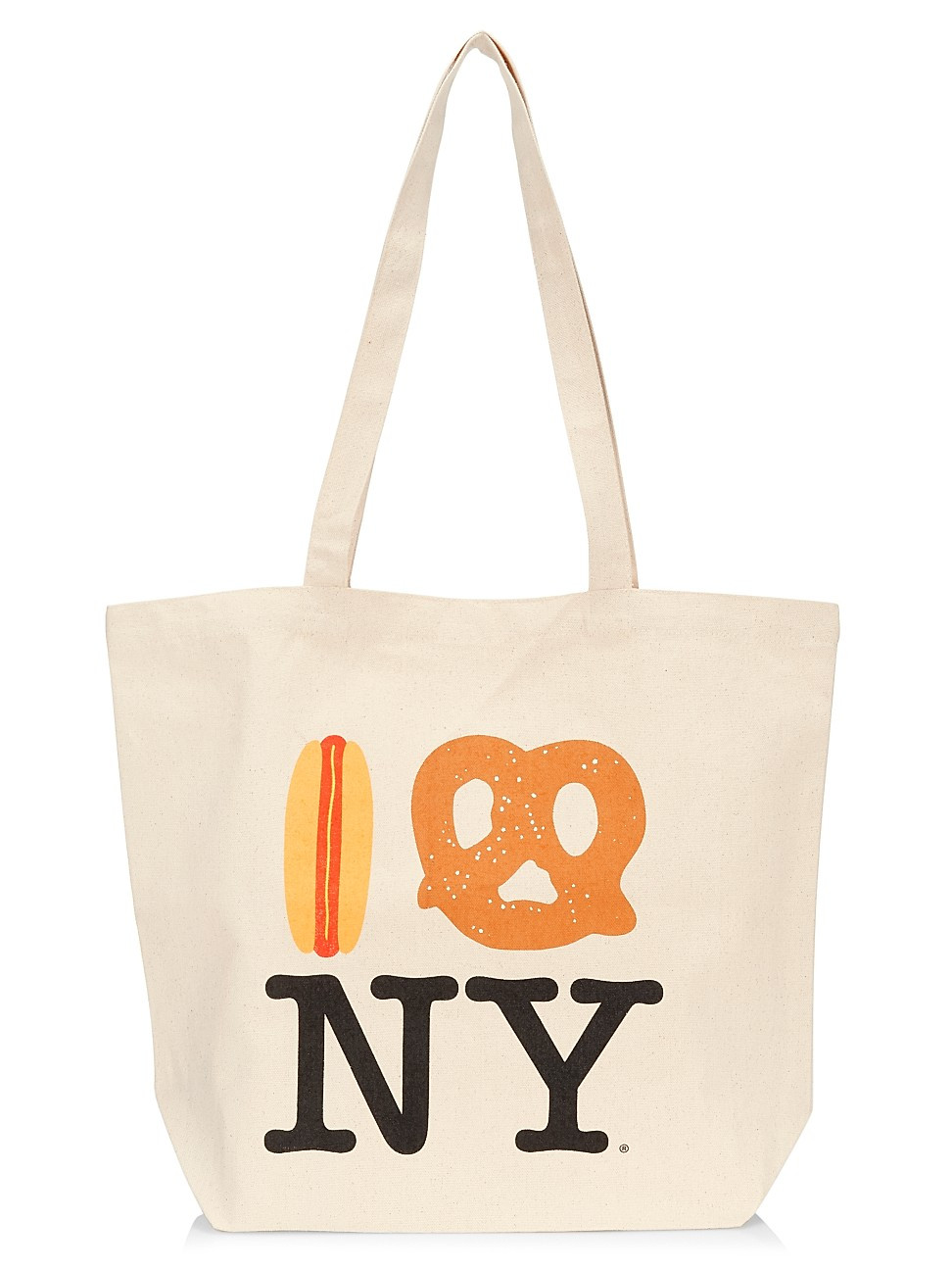 PiccoliNY Women's Large Hot Dog Pretzel NY Eco Tote | Saks Fifth Avenue