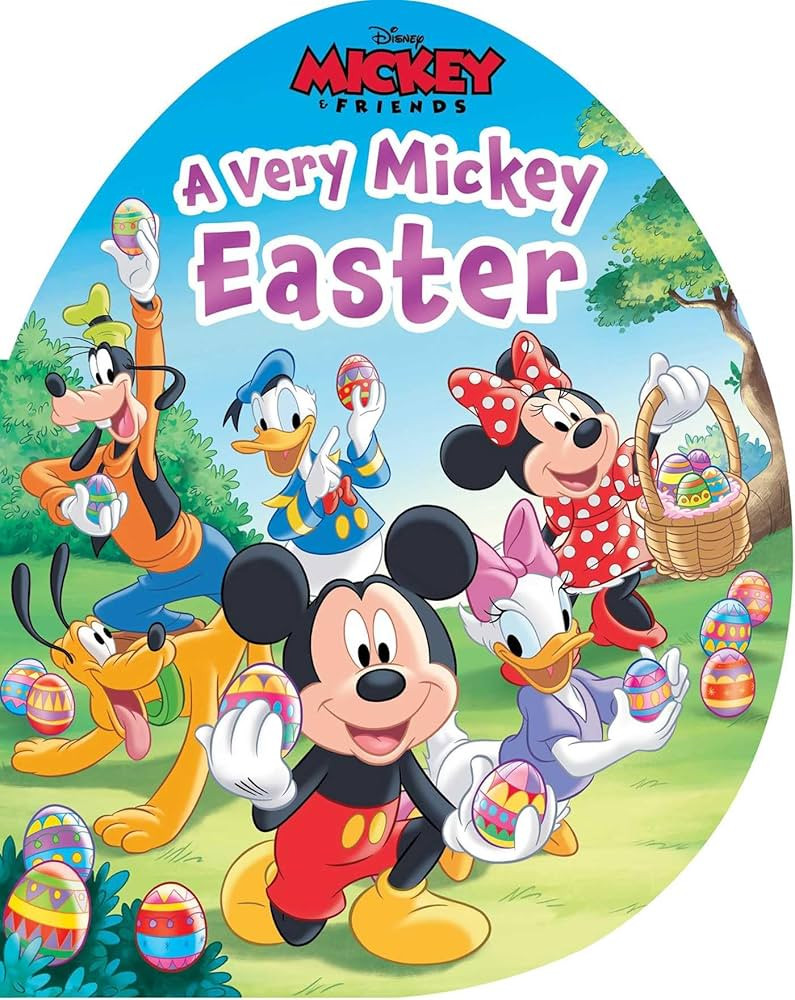 Disney Mickey & Friends: A Very Mickey Easter (Shaped Board Books) | Amazon (US)