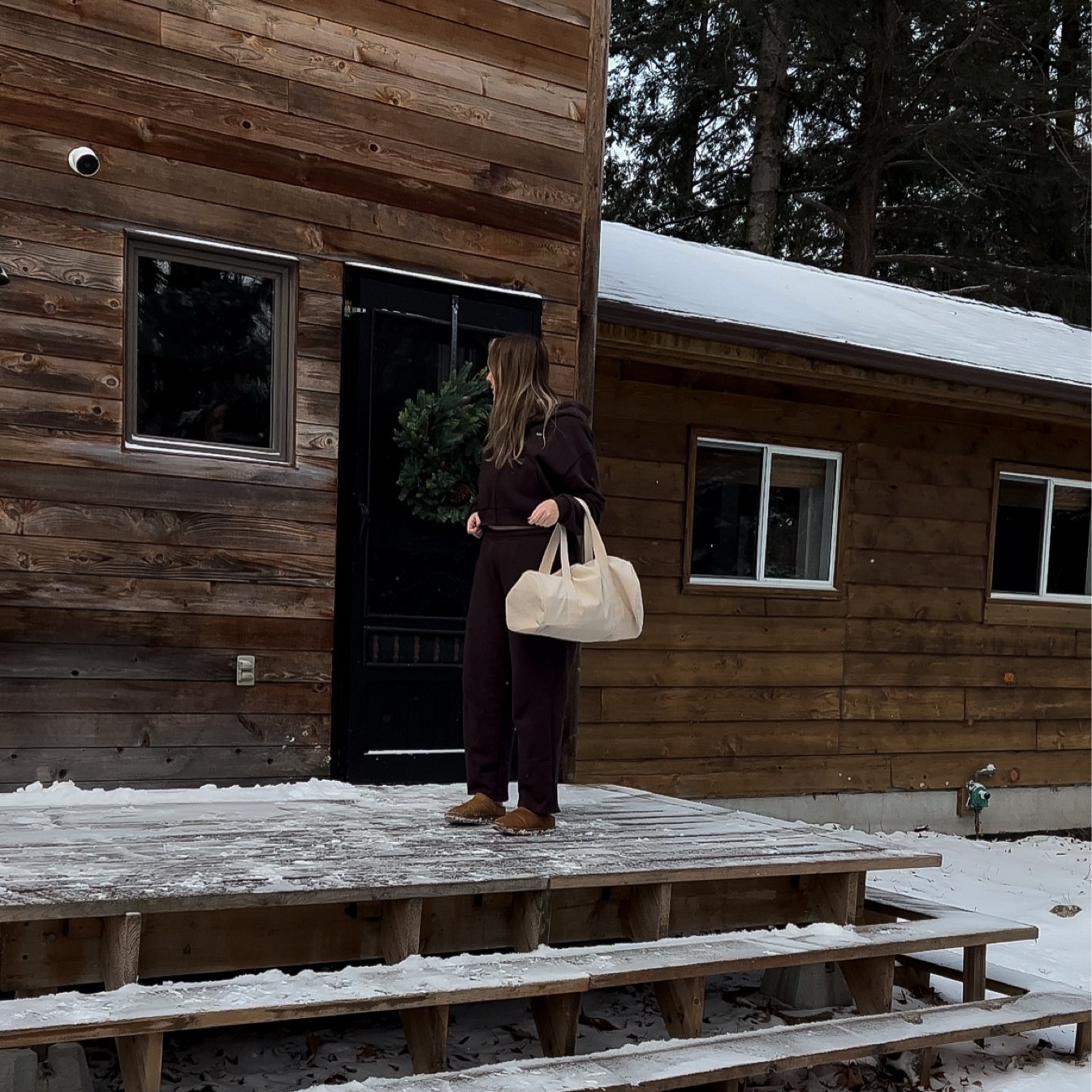 Winter cabin aesthetic 🌲

#LTKwinter #LTKcanada