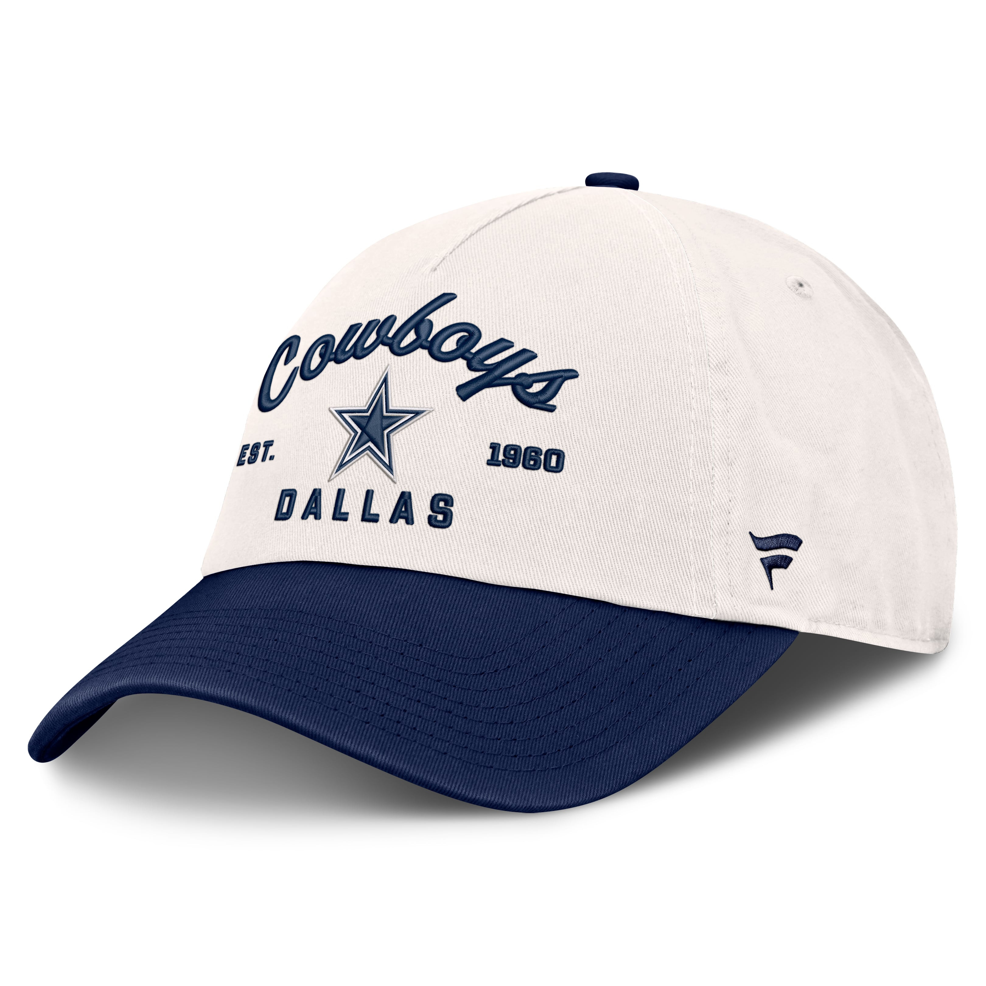 Women's Fanatics  Cream Dallas Cowboys Manifest Adjustable Hat | Fanatics