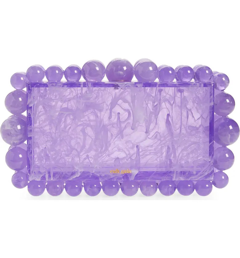 Eos Beaded Acrylic Box Clutch | Nordstrom