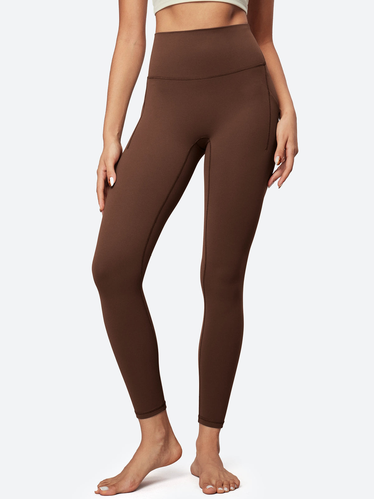 IUGA ButterLab® No Front Seam Leggings With Pockets | IUGA