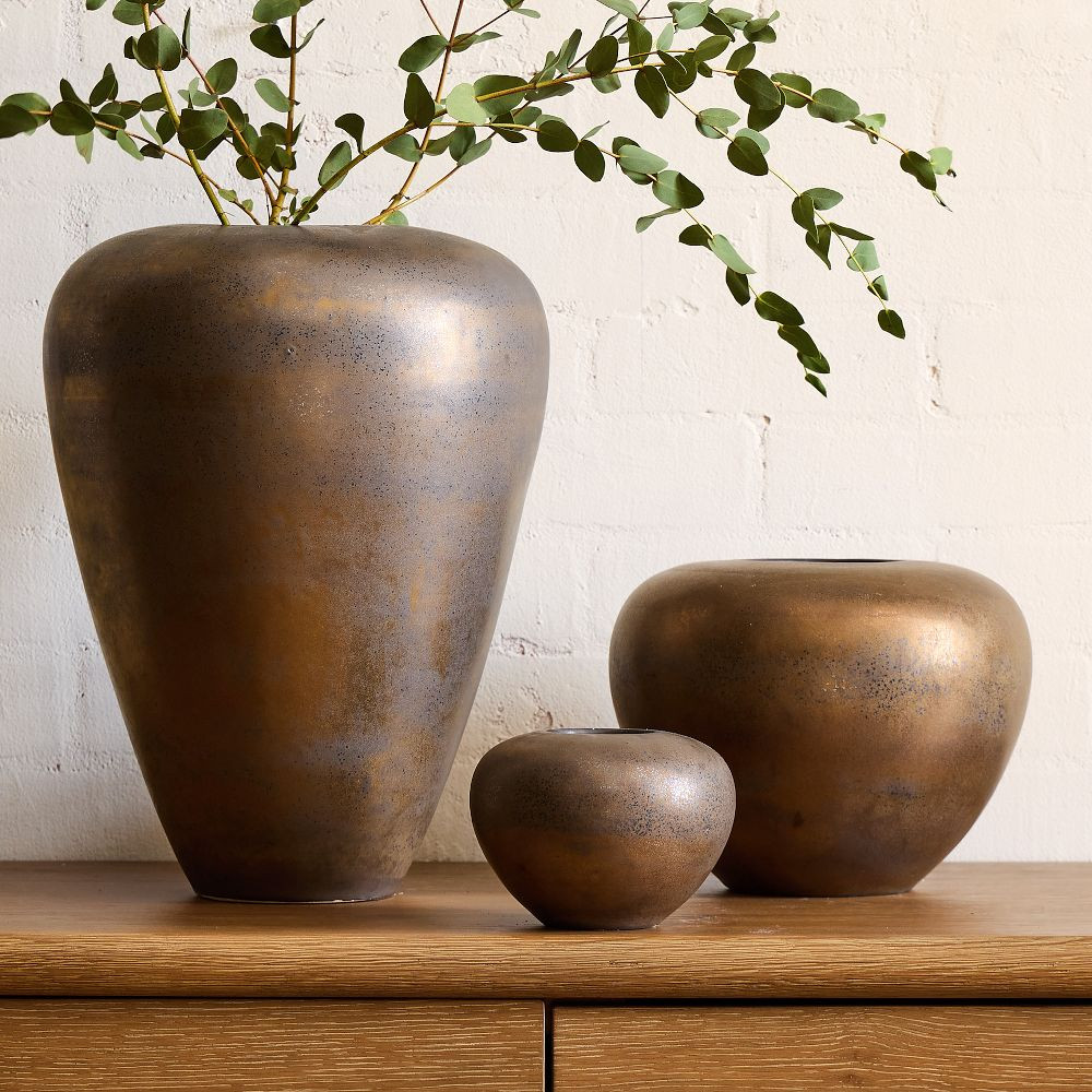Metallic Vases | West Elm (US)