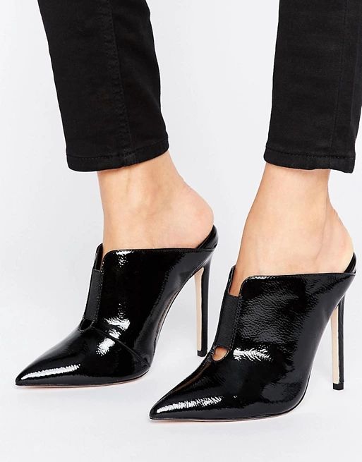 ASOS POISON Pointed Mules | ASOS US