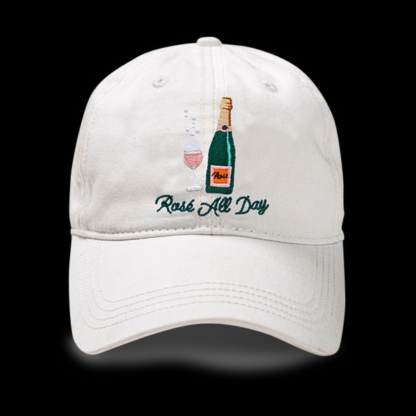 Rosé All Day Hat - White | Kiel James Patrick