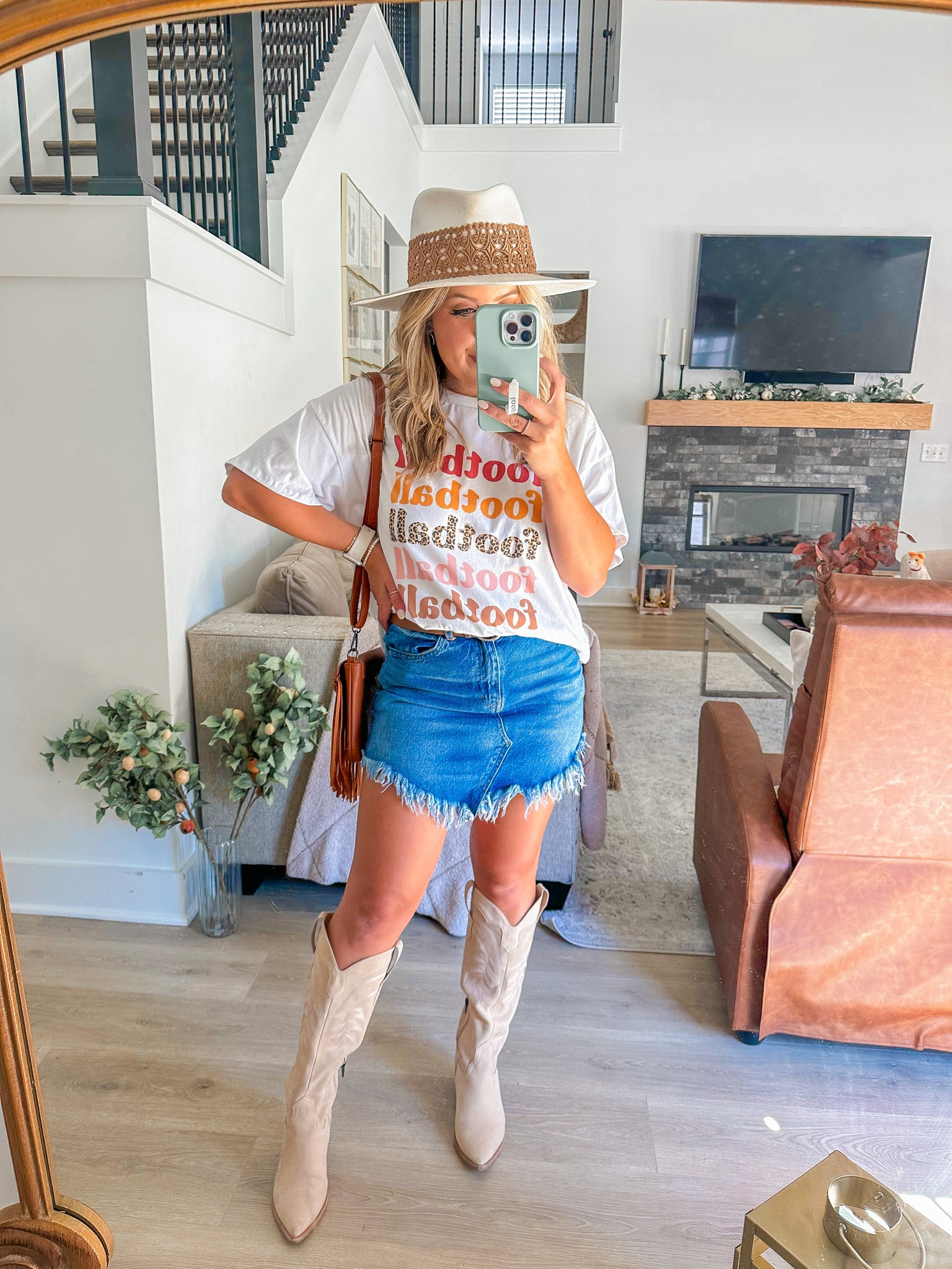 Fall Outfits. Day Outfits. Concert Outfit. The Mint. Cowboy boots. Graphic Tee.

#LTKshoecrush #LTKstyletip #LTKSeasonal