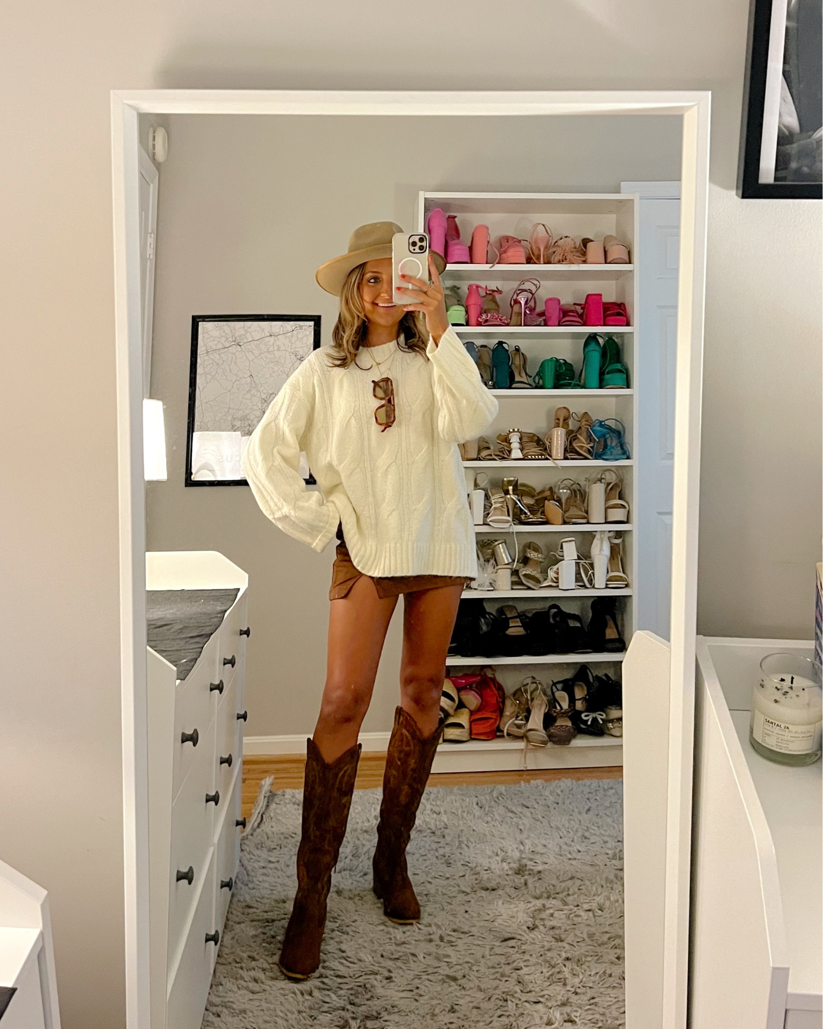 Thanksgiving outfit ideas from American Eagle 🧡🍁 skirt XS sweater M 