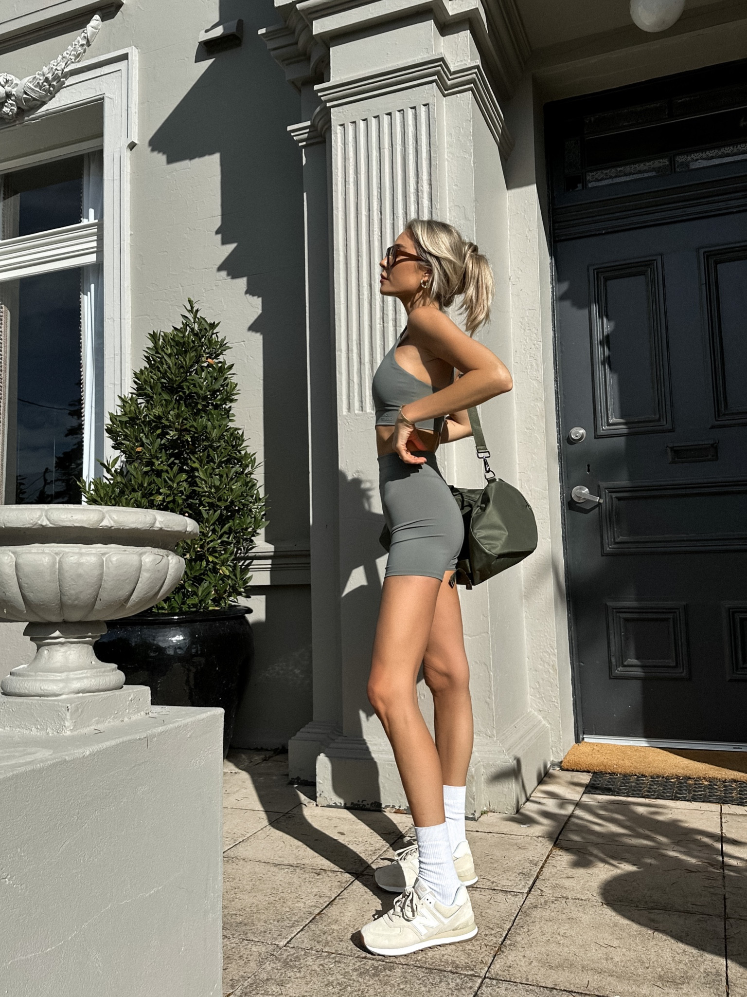 Neutral active wear that’s comfortable and holds you in 

#LTKunder100 #LTKstyletip #LTKfit