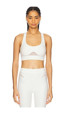 alo Airlift Rebel Bra in Ivory from Revolve.com | Revolve Clothing (Global)