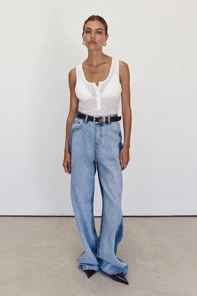 DALE 2 TONE DENIM JEAN | DISSH