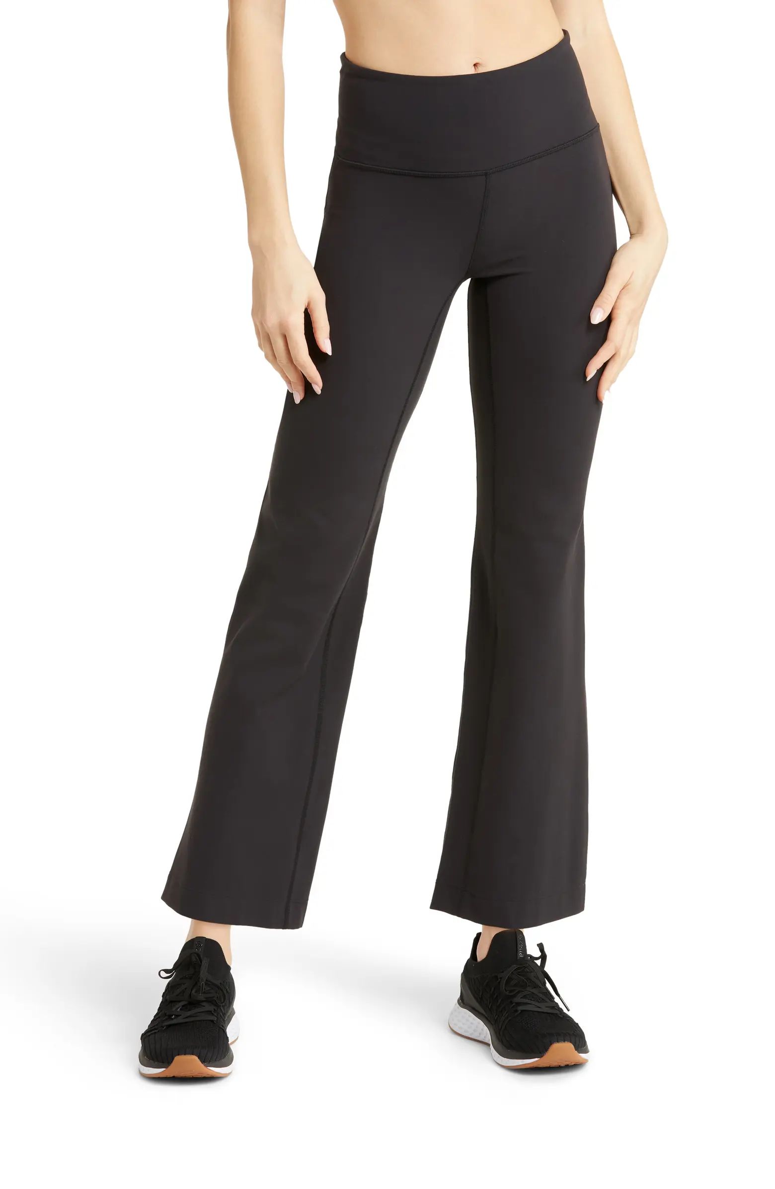 Studio Luxe High Waist Flare Ankle Pants | Nordstrom