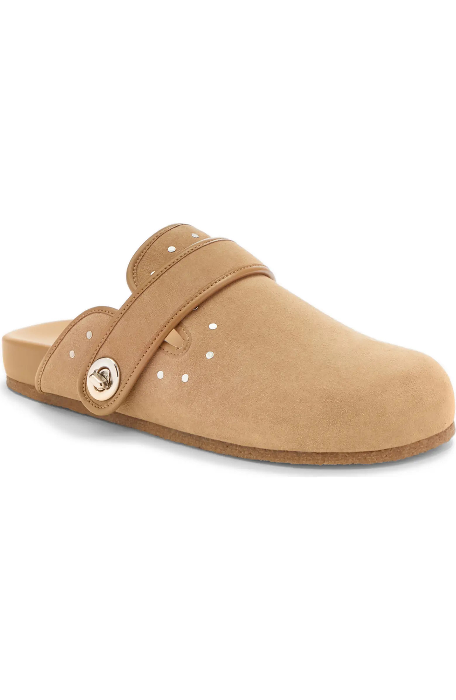 Blake Studded Suede Clog (Women) | Nordstrom