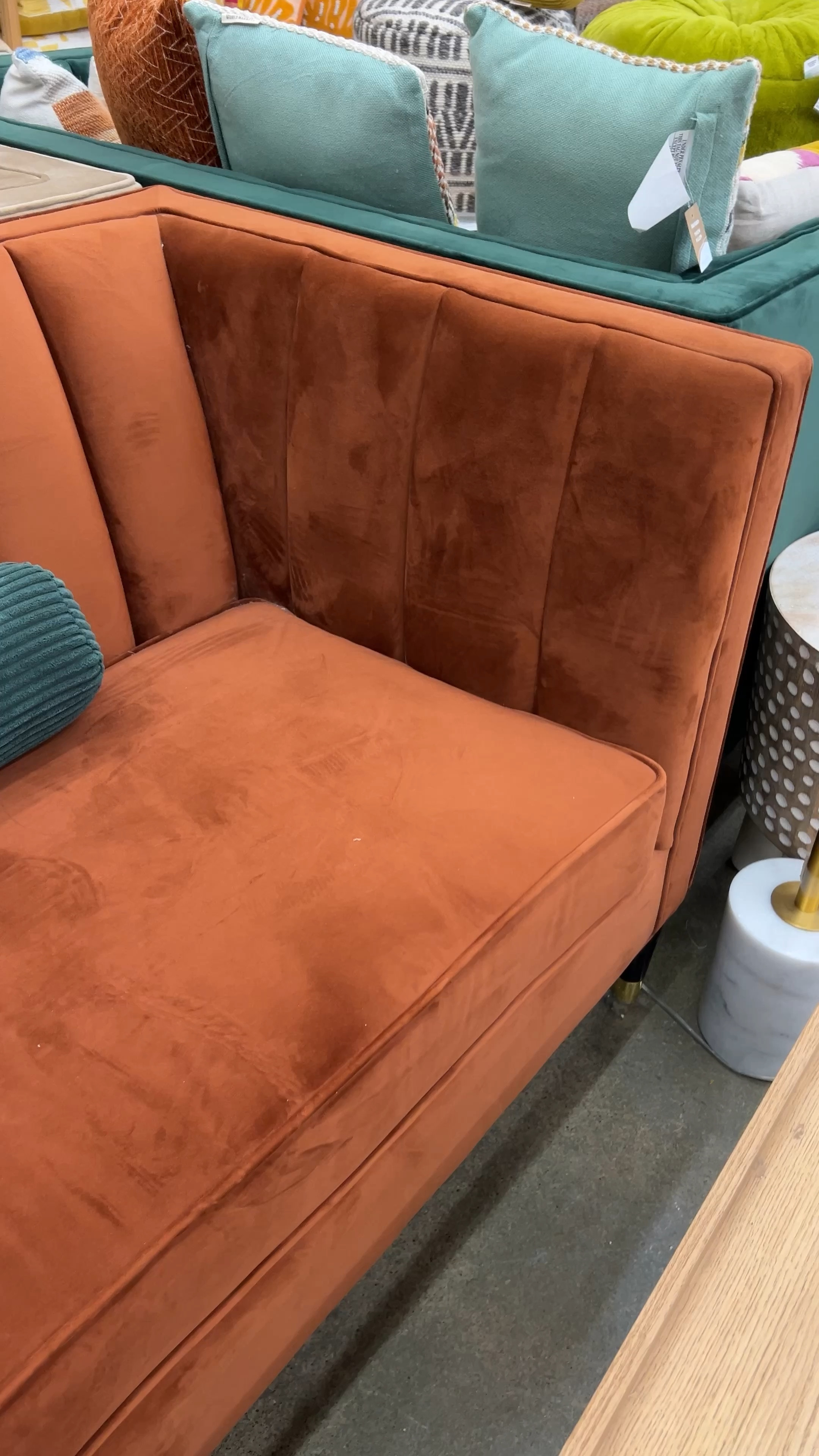 World Market Velvet Loveseat 

#LTKHome