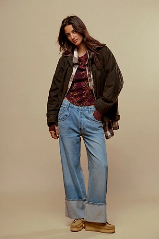 We The Free Final Countdown Cuffed Low-Rise Jeans | Free People (Global - UK&FR Excluded)