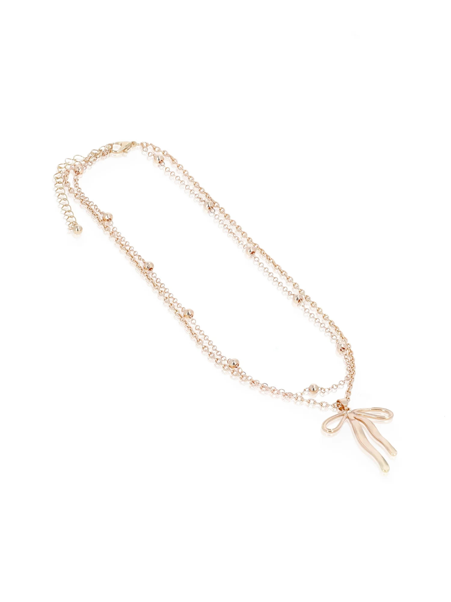 Weekend Academy Girls Bow Necklace - Walmart.com | Walmart (US)