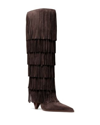 Michael Kors Women's Jayla Fringe Boots  | Bloomingdale's Shoes | Bloomingdale's (US)