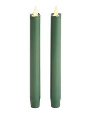 Set Of 2 Melted Smooth Moving Flame Tapers | Marshalls