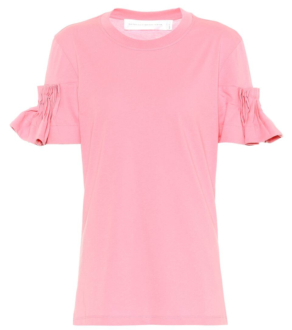 Cotton bell-cuff T-shirt | Mytheresa (US/CA)
