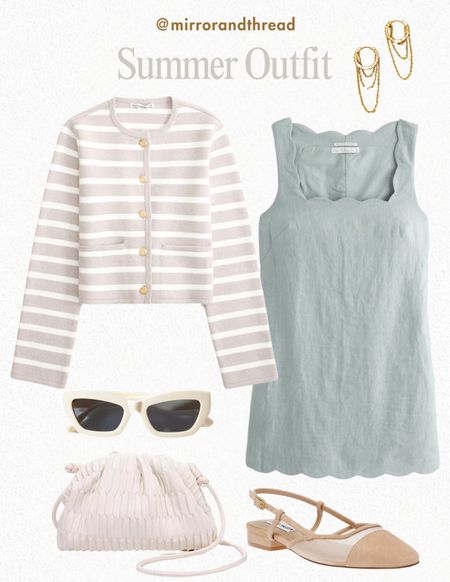 Classic/preppy summer outfit idea! 

#LTKFindsUnder50 #LTKStyleTip #LTKFindsUnder100