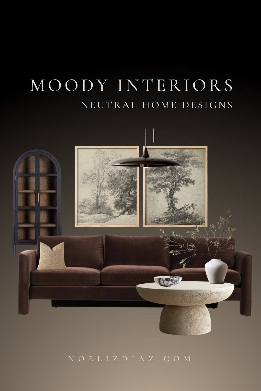 Moody interior design ideas! #moody #interiors #homedecor #decor #moody #art #neutrals #neutralhome #cozyhome

#LTKHome #LTKOver40 #LTKmorningroutine