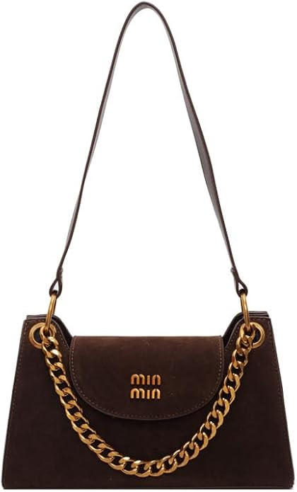 2025 New Retro fashion Medium Flap Crossbody Handbag Soft Vegan Leather Clutch Purse Y2K Purse | Amazon (US)