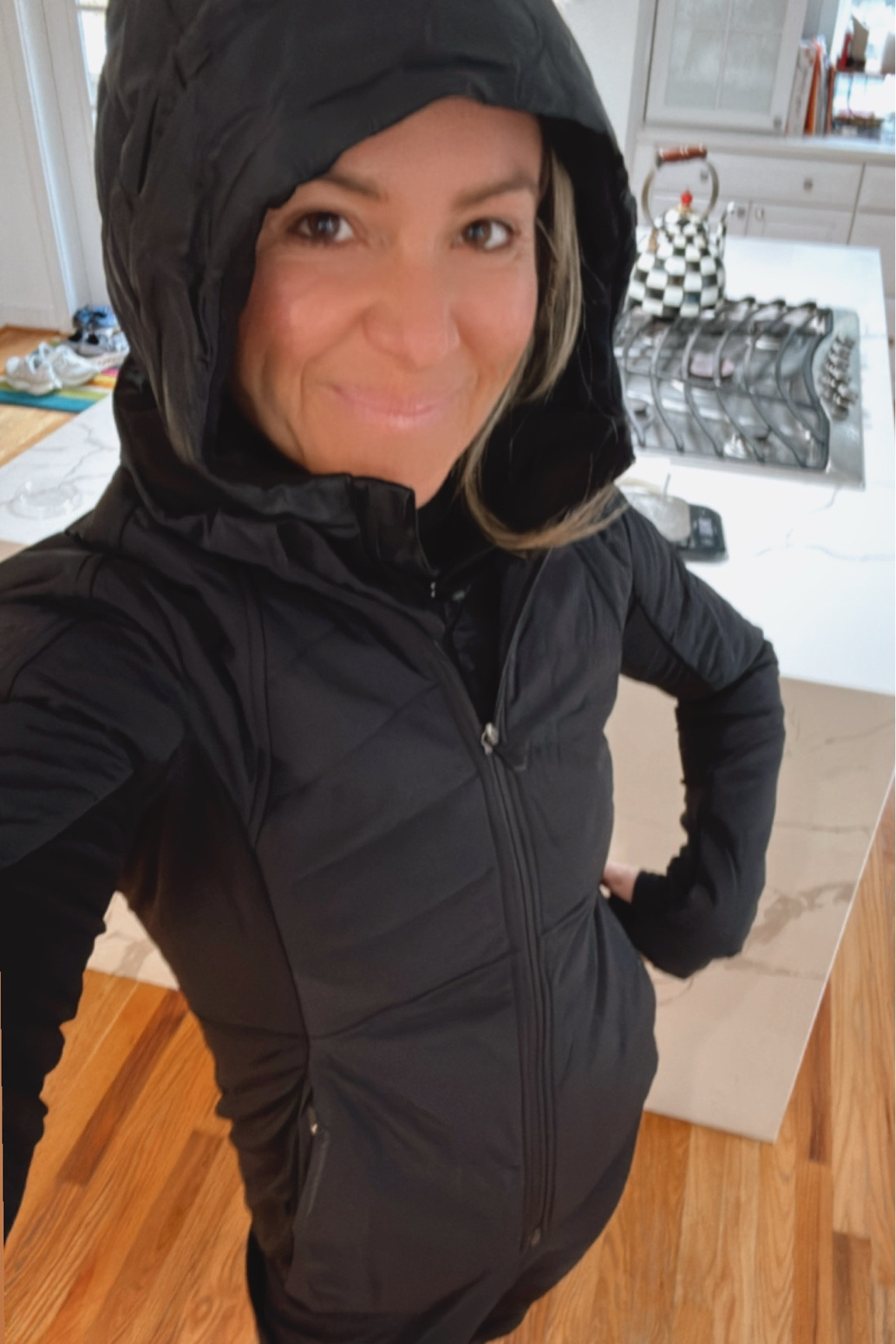 Who’s walking with me?! Warmest jacket for 30s/40s weather !! It’s called “another mile” jacket for a reason because you can keep going in the cold  

#LTKSeasonal #LTKActive #LTKFitness