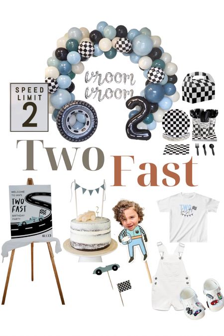 Two Fast party theme for a 2nd birthday🖤🏁💨

#twofastbirthday #twofast #2ndbirthday #toddlerbirthday #birthdaytheme #firstbirthdayideas #2ndbirthdayideas #firstbirthday #2ndbirthdayparty #1stbirthdayparty #boypartyideas #kidspartytheme #babybirthday #birthdayparty #carbirthdaytheme #kidspartyideas #kidsbirthdayparty #racecarbirthday #amazonfinds #amazonkids #etsyfinds #balloongarland #caketopper #cupcaketopper #firstbirthdayoutfit #2ndbirthdayoutfits #twofasttheme #speedlimitsign #partyfavors #firstbirthdaydecor #2ndbirthdaydecor #personalizedbirthdaysign #personalized 

#LTKBaby #LTKParties #LTKKids