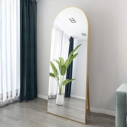 OGCAU Full Length Floor Mirror Wall Mirror Standing Hanging or Leaning Against Wall for Bedroom, ... | Amazon (US)