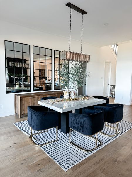 Dining area. Family dining table. Modern home decor. 

#LTKhome #LTKfamily #LTKstyletip