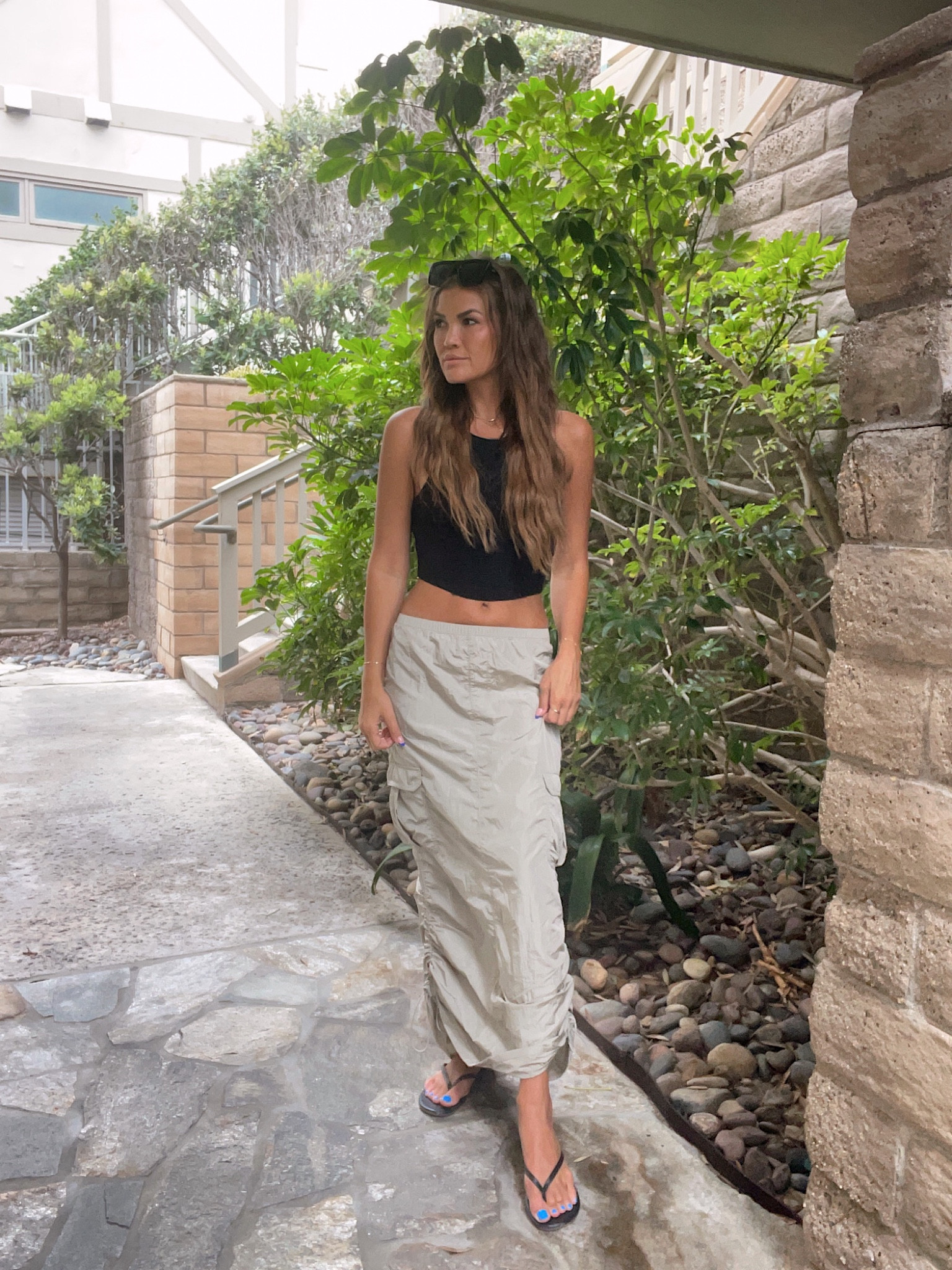 Parachute midi skirt 



#LTKstyletip