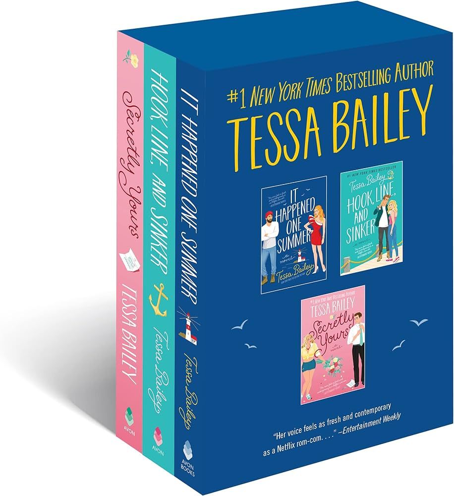 Tessa Bailey Boxed Set: It Happened One Summer / Hook, Line, and Sinker / Secretly Yours | Amazon (US)