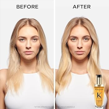 Kerastase Elixir Ultime L'Huile Original Hair Oil For All Hair Types - Hydrates, Strengthens and ... | Amazon (US)