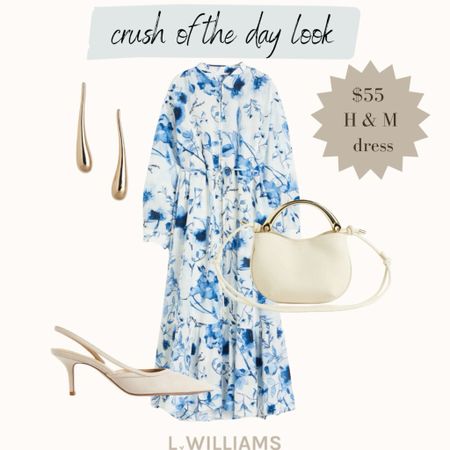 crush of the day look.. this beautiful blue dress from H&M and it’s only $55?!

#LTKwedding #LTKparties #LTKstyletip