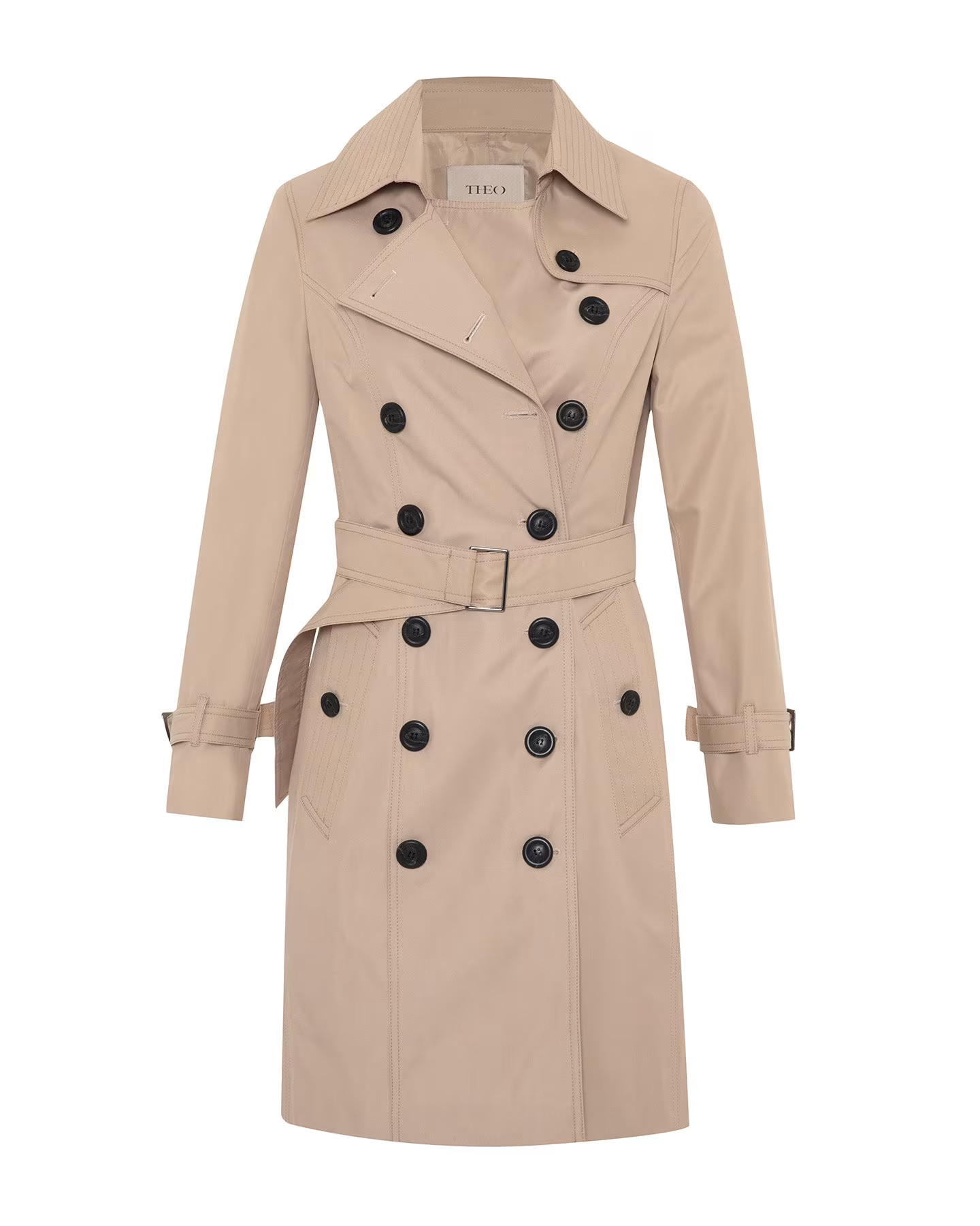 Chloe Trapunto Trench Coat | Wolf & Badger