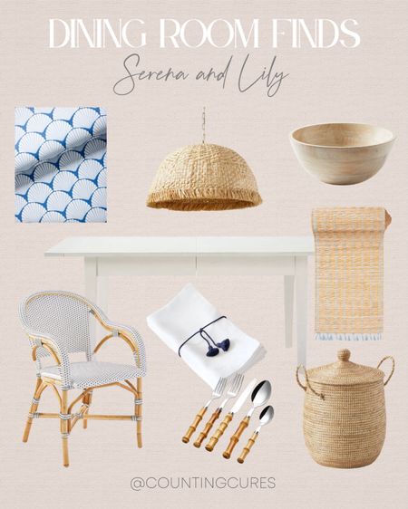 Elevate your dining room with these white dining table, chairs, rattan pendant, wooden utensils and more! 
#springrefresh #homefinds #designtips #minimaliststyle

#LTKSeasonal #LTKHome #LTKStyleTip