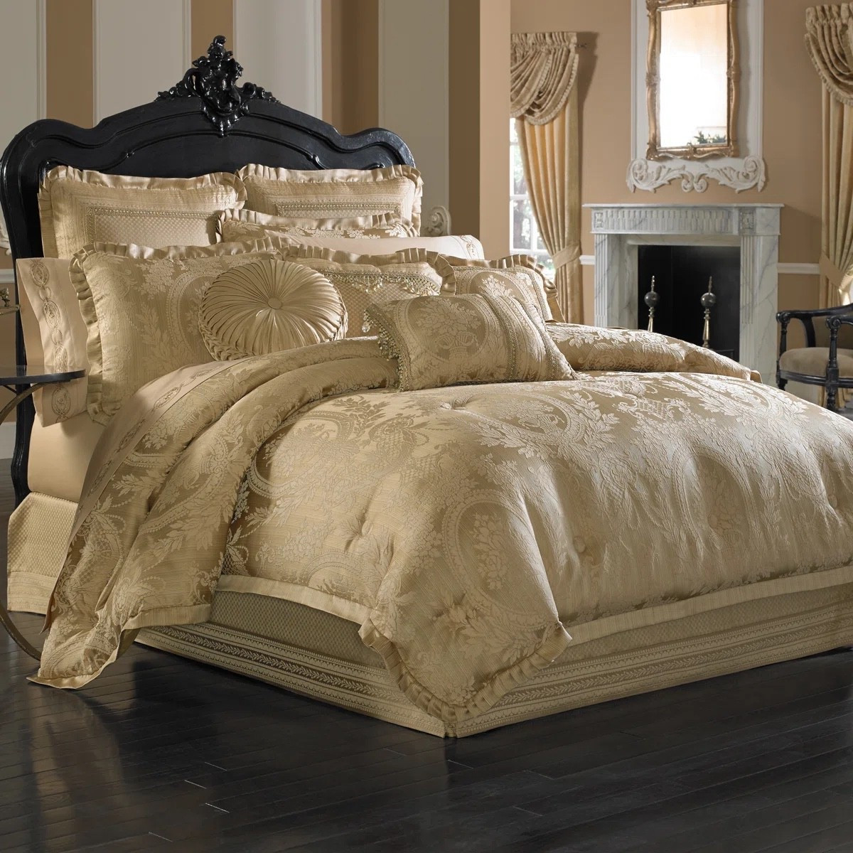 This 4-piece comforter set delivers a finished, polished appearance while providing the comfort needed for restful nights. It’s an easy way to create a cohesive bedroom design. ON SALE and under $400.

Keywords:

* Trinity comforter set
* queen comforter set
* 4 piece bedding set
* comforter set
* bedroom décor
* luxury bedding
* cozy comforter
* guest room bedding
* primary bedroom inspiration
* stylish bedding set
* home décor ideas
* hotel inspired bedding
* elegant bedroom décor
* comfortable bedding
* coordinated bedding set
* bedroom makeover inspiration
* layered bedding look
* timeless bedroom style

#LTKSaleAlert #LTKHome #LTKSeasonal