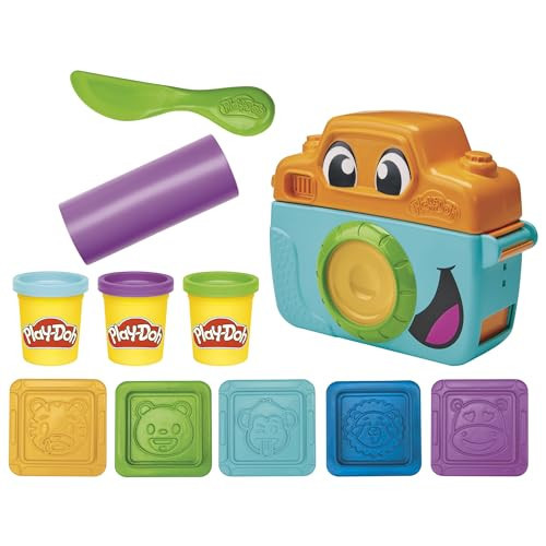 Play-Doh Photo Fun Starter Set, Kids Camera Toy for Pretend Play, Arts & Crafts for Girls & Boys 2+ with 7 Accessories & Playmat | Amazon (US)
