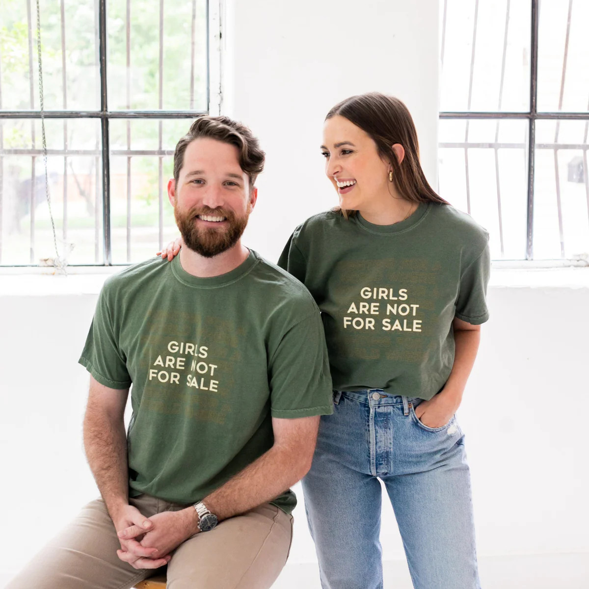 "Girls Are Not For Sale" Tee | The Worthy Co.