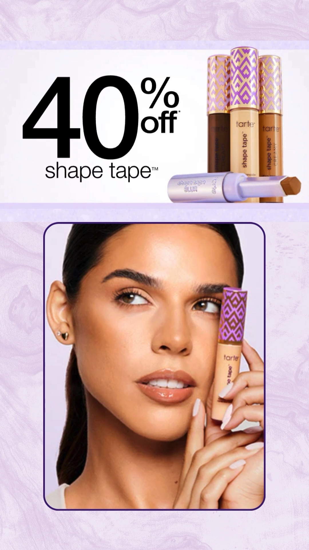 40% off shape tape at Tarte

#LTKgrwm #LTKOver40 #LTKSeasonal